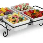4 Piece Serving Set For Candies, Nuts