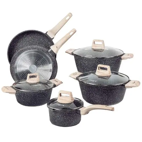 Carote Cookware Set with 10 Pcs