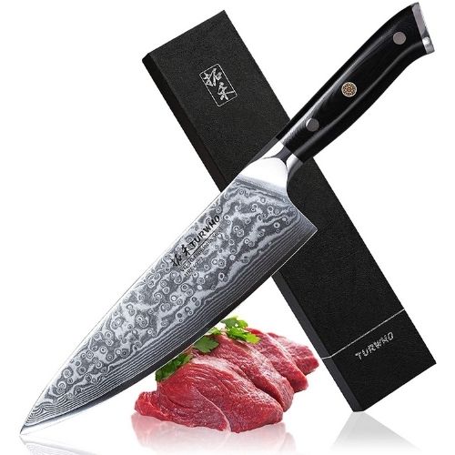 TURWHO Japanese damascus Knife