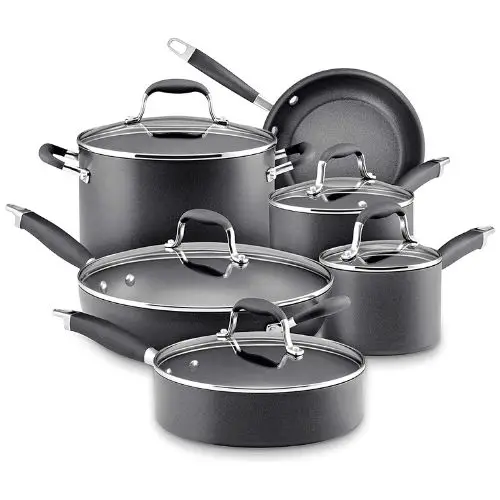Anolon Advanced Hard Anodized Nonstick Cookware Pots and Pans Set