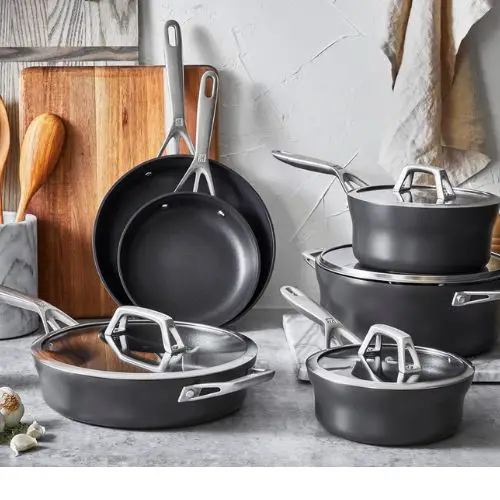 Zwilling Motion Non-stick Hard-Anodized 10-Piece Cookware Set