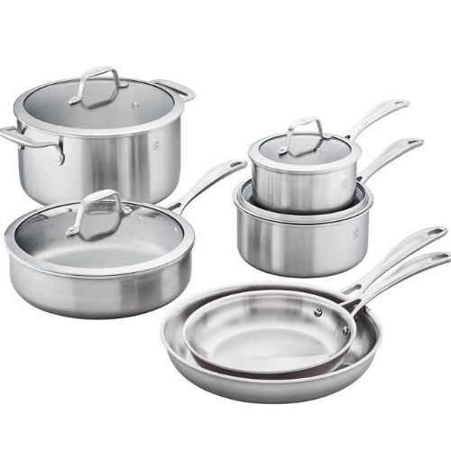 ZWILLING Spirit Stainless Steel Cookware Set 10pc 