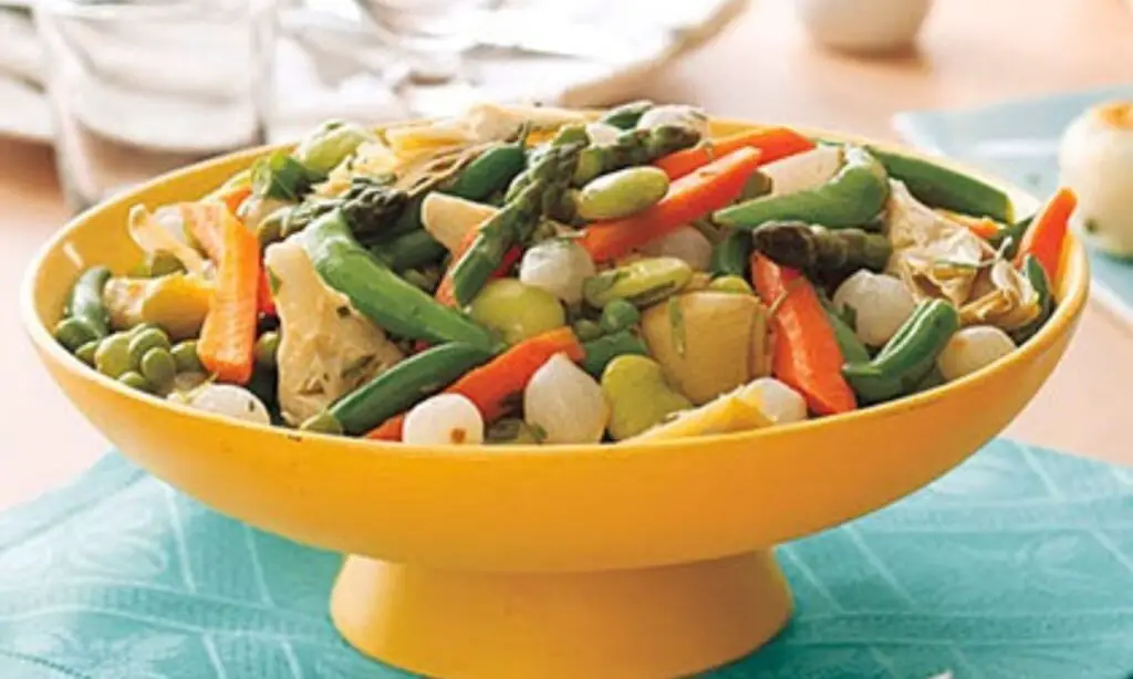 Spring Vegetables with Lemon and Tarragon