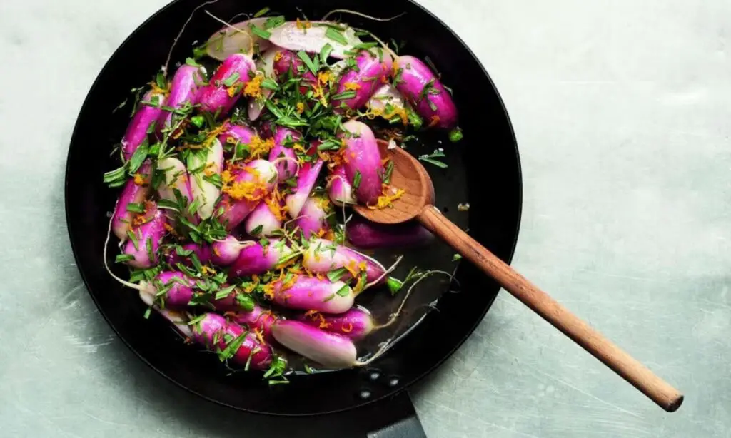 Warm Radishes With Anise And Tarragon