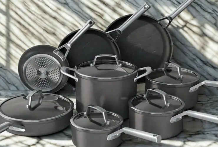 Ninja C39600 Foodi NeverStick Premium Hard-Anodized 13-Piece Cookware Set